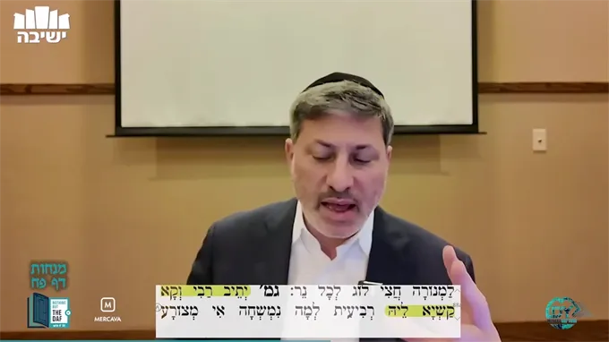 Daf Yomi Menachot Daf 88