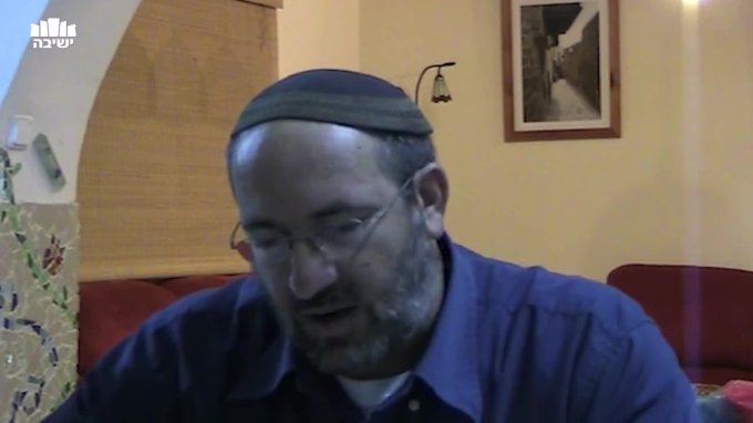 א, כא- "Why Live in a New Yishuv?" 