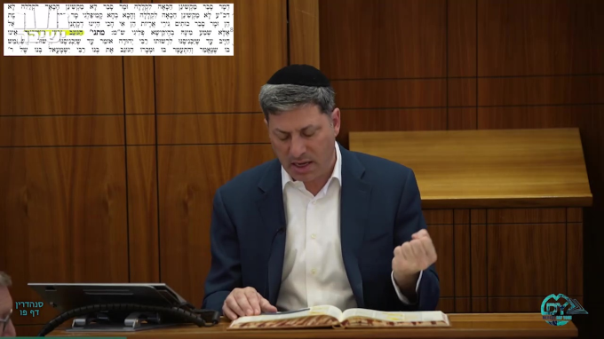 Daf Yomi Sanhedrin Daf 86