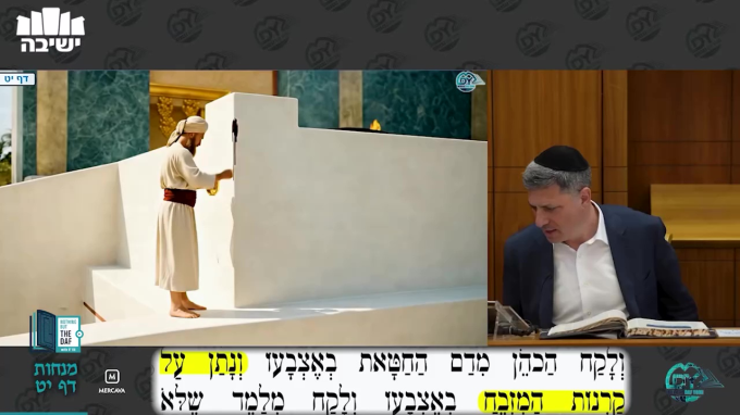 Daf Yomi Menachot Daf 19