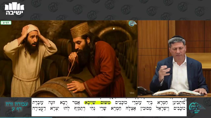 Daf Yomi Avodah Zarah Daf 70