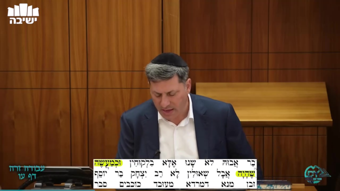 Daf Yomi Avodah Zarah Daf 76
