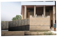 ה"כבש" למזבח העולה כמעלות לעזרת הנשים